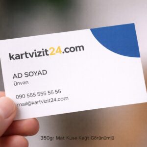 Standart Kartvizit - 24 Saat İçinde Kargoda