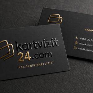 600 Gr. Kalın Sıvama Kartvizit - 10 İş Gününde Kargoda