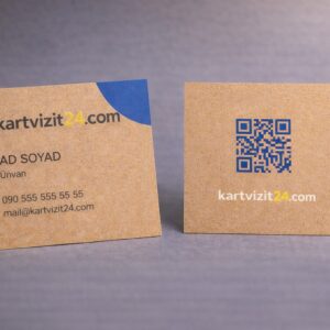 Kraft Kartvizit - 24 Saat İçinde Kargoda